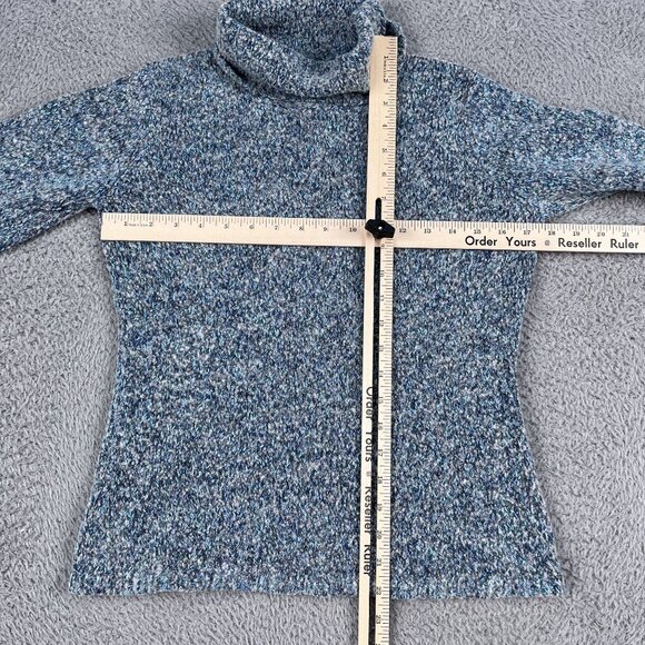 Sigrid Olsen Sport Womens Wool Blend Turtleneck Sweater Sz MP - Picture 5 of 5